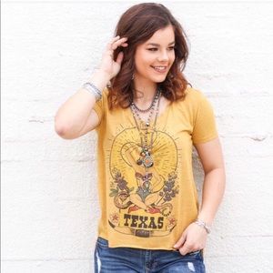 Rockin' B Clothing TEXAS Pin-Up Roping High Low